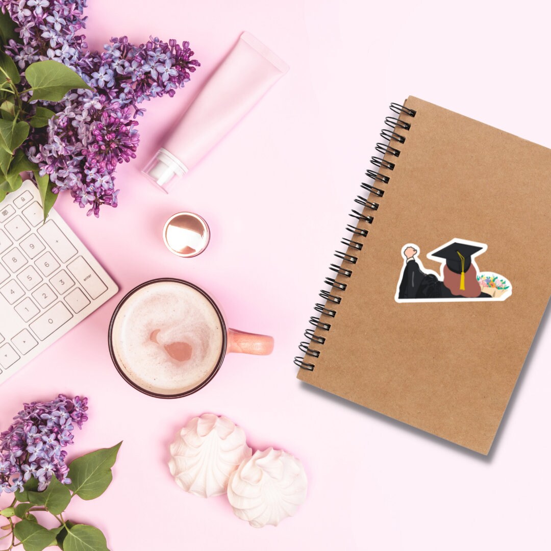 Girl Grad Sticker | Girl Graduate Sticker | Grad Sticker | Graduation Sticker