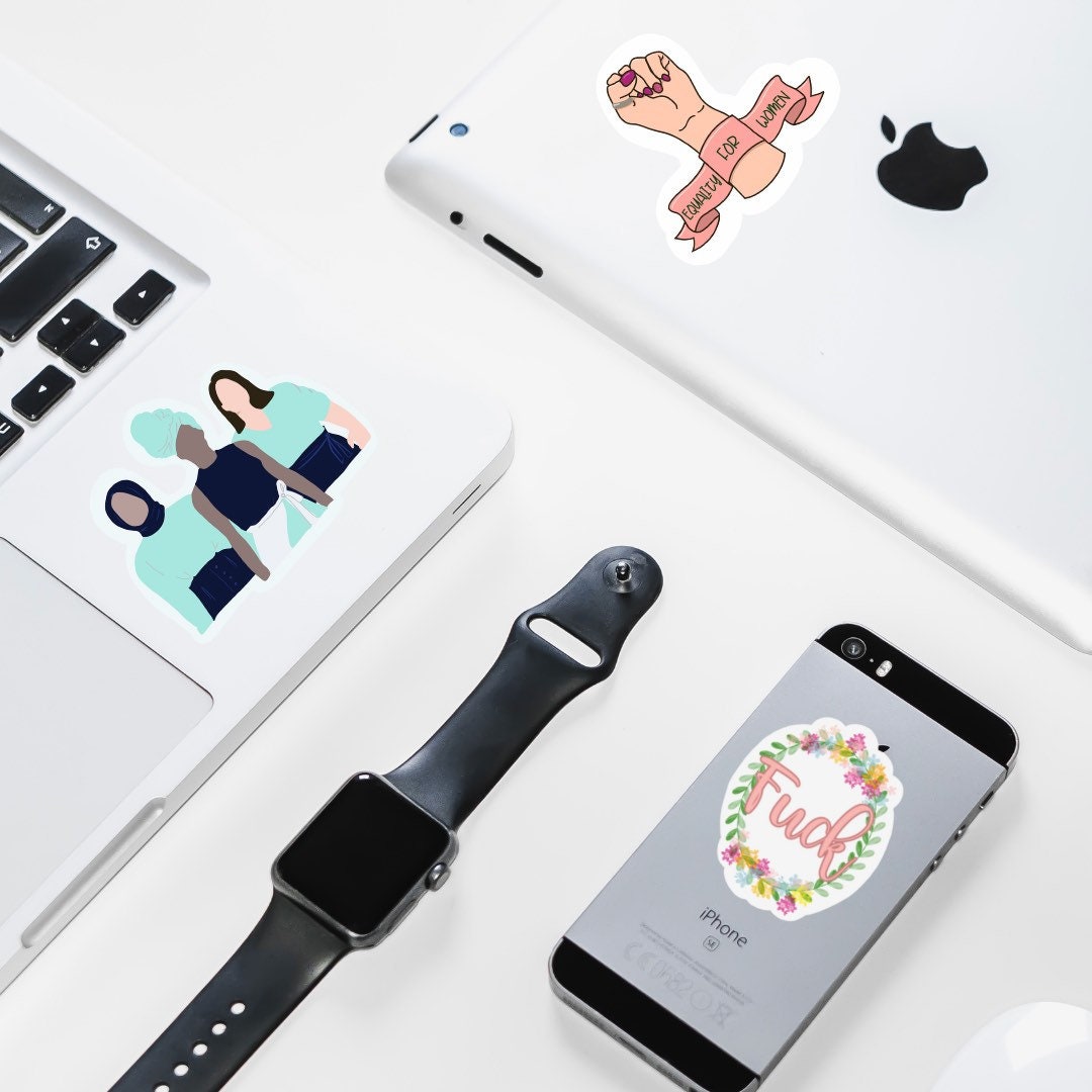 F*ck Floral Sticker | F*ck Sticker |  Curse word Sticker