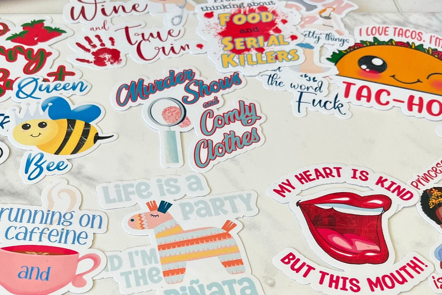 Life is a Party and I'm the Pinata Sticker | Snarky Sticker | Vinyl Sticker | Sarcastic Sticker | Funny Sticker