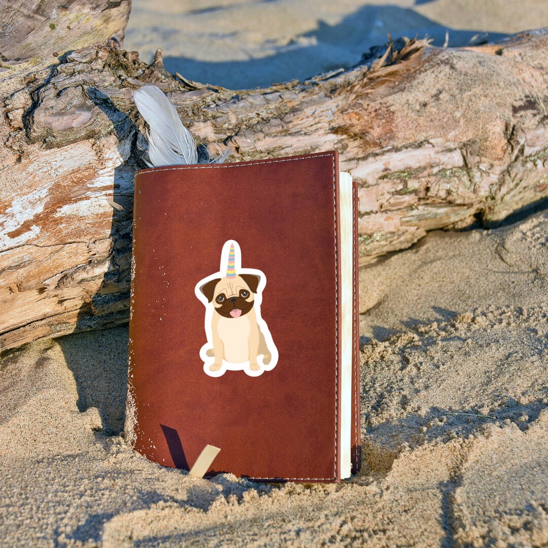 Pug Unicorn Sticker | Pugicorn Sticker | Dog Sticker