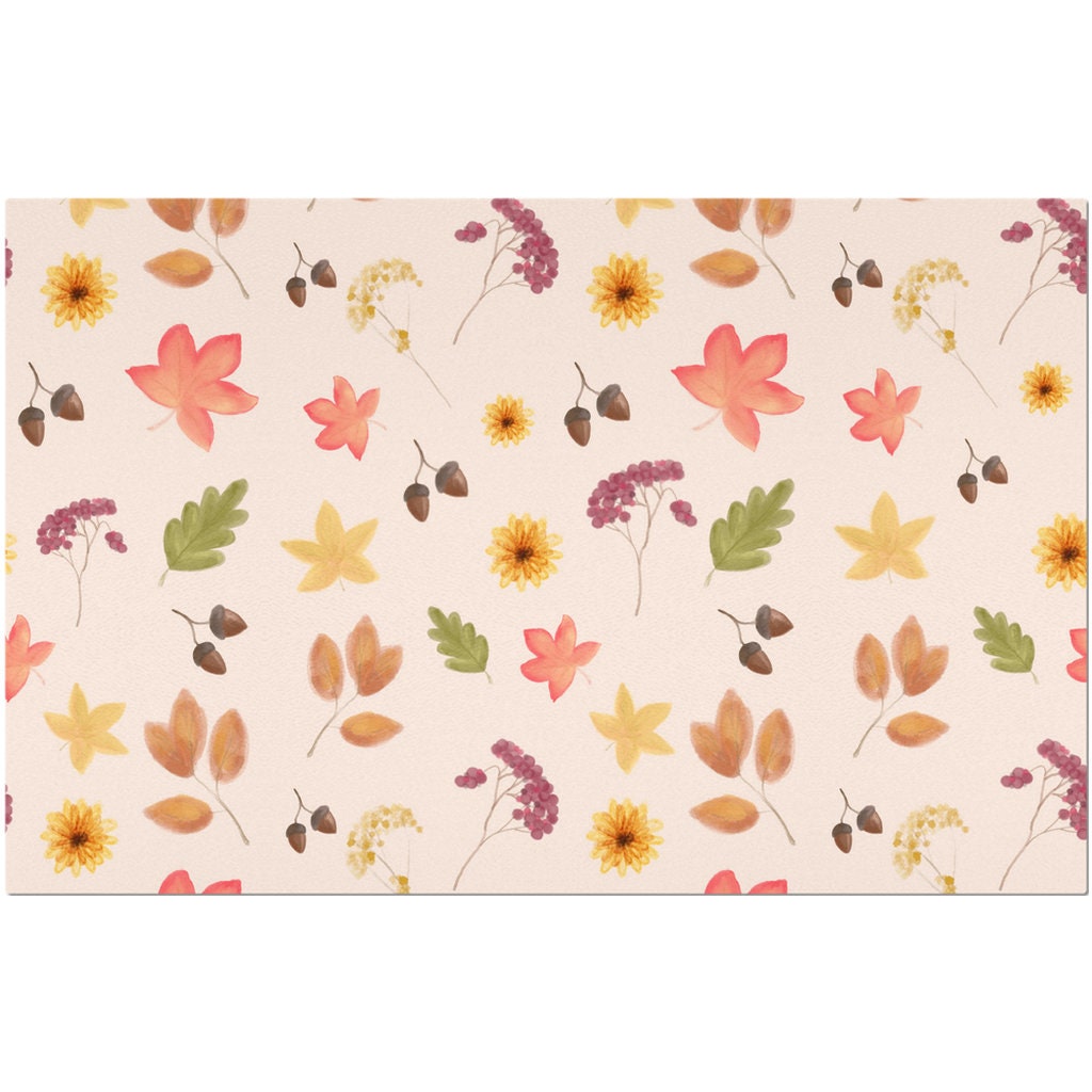 Fall Leaves Placemats | Autumn Leaves Placemats | Thanksgiving Placemats