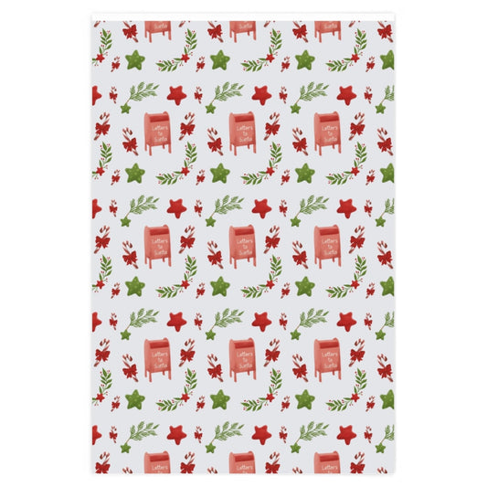 Christmas Wrapping Paper | Letters to Santa Christmas Wrapping Paper | Christmas Gift Wrap | Letters to Santa Christmas Gift Wrap