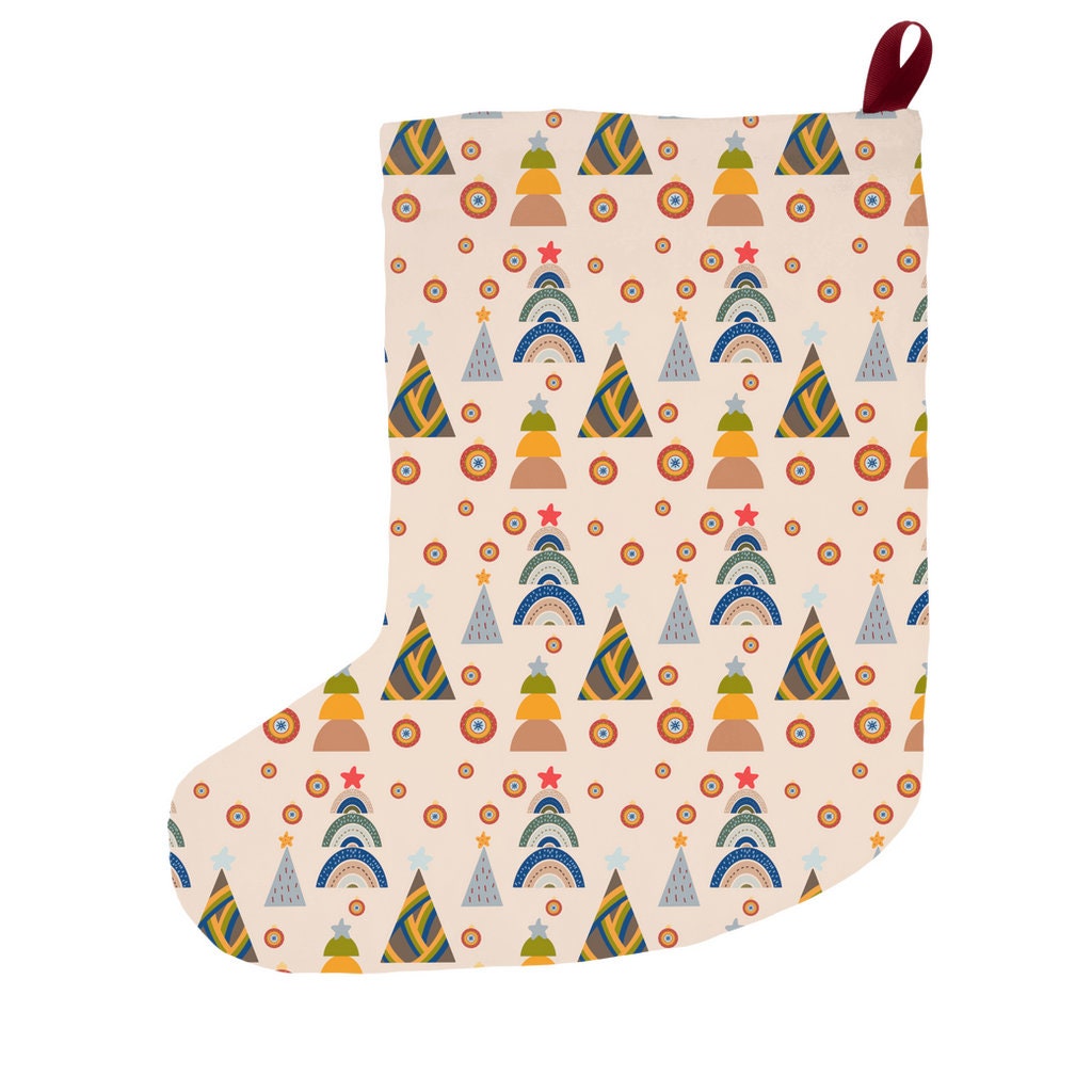 Christmas Stockings | Fireplace Stockings | Boho Holiday Stockings | Boho Christmas Stockings