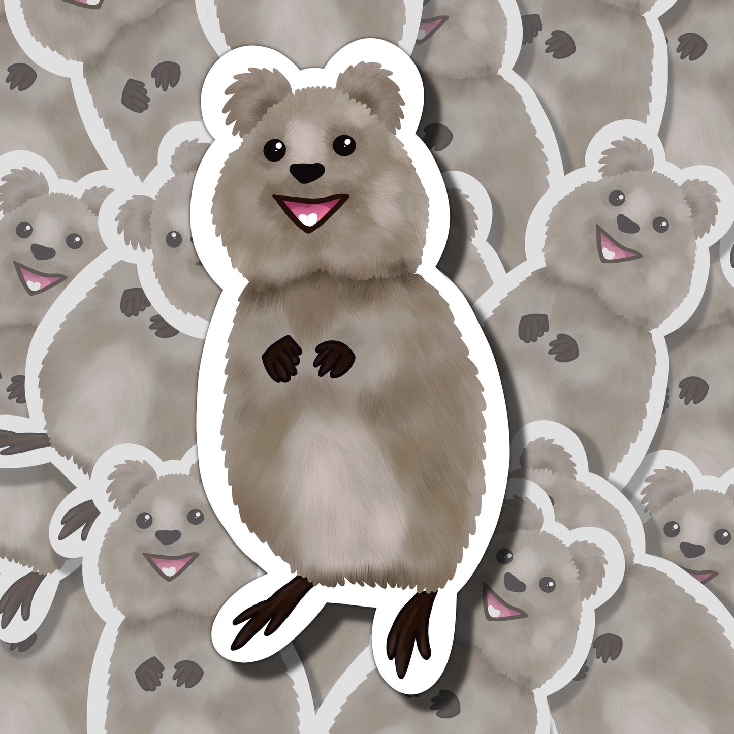 Quokka Sticker | Cute Quokka Sticker | Happy Animal Sticker