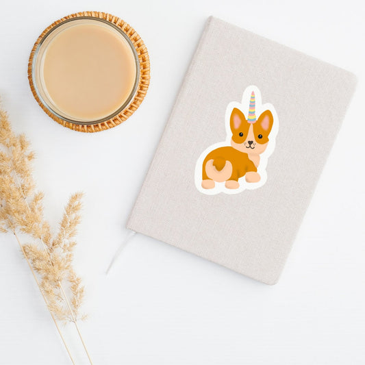 Corgi Unicorn Sticker | Corgicorn Sticker | Corgi Sticker | Dog Sticker