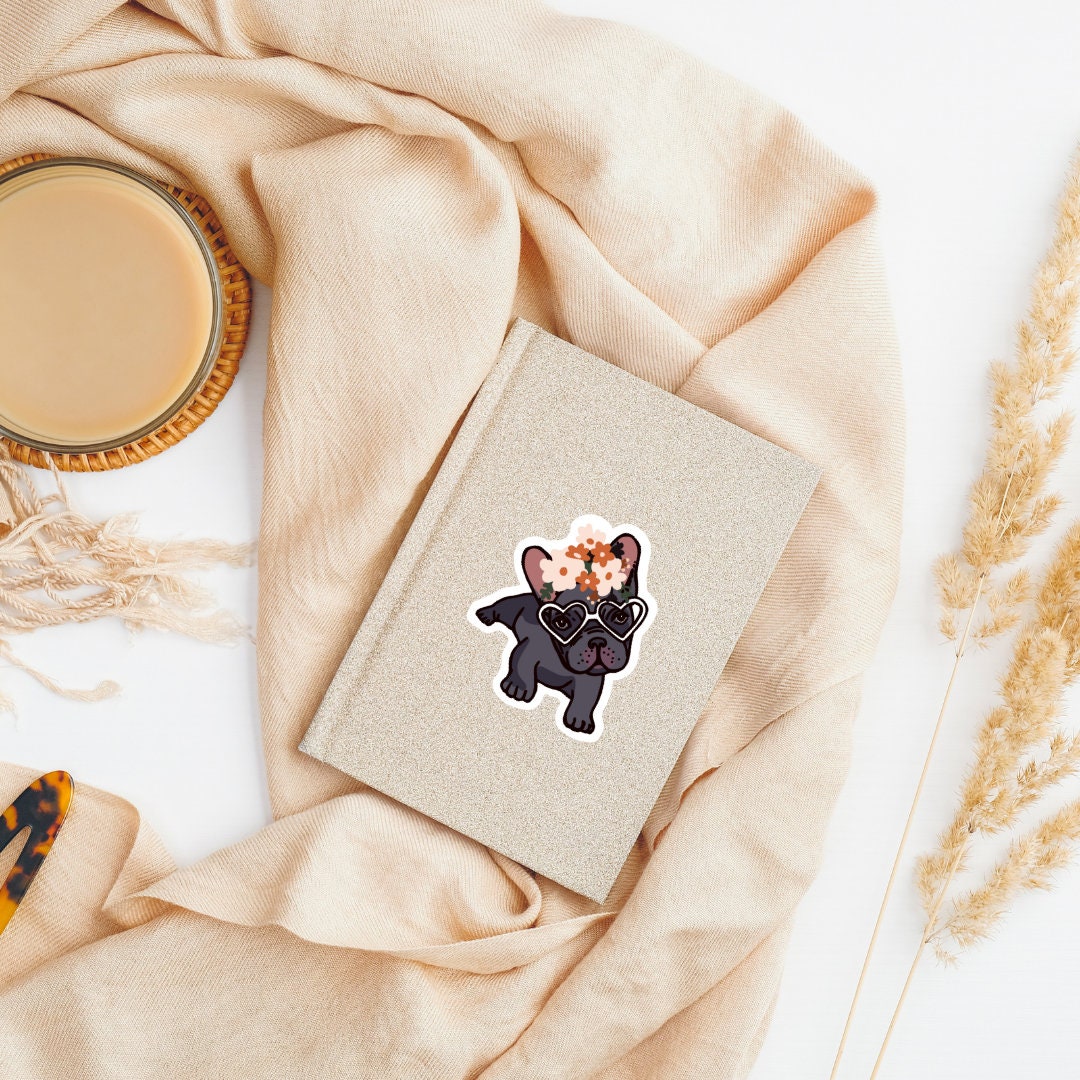 French Bulldog Sticker | Frenchie Sticker | French Bull Dog | French Bulldog Accessories