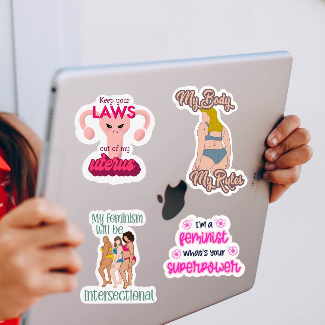 Keep Your Laws Out of My Uterus Sticker |  uterus Sticker | Feminist Sticker