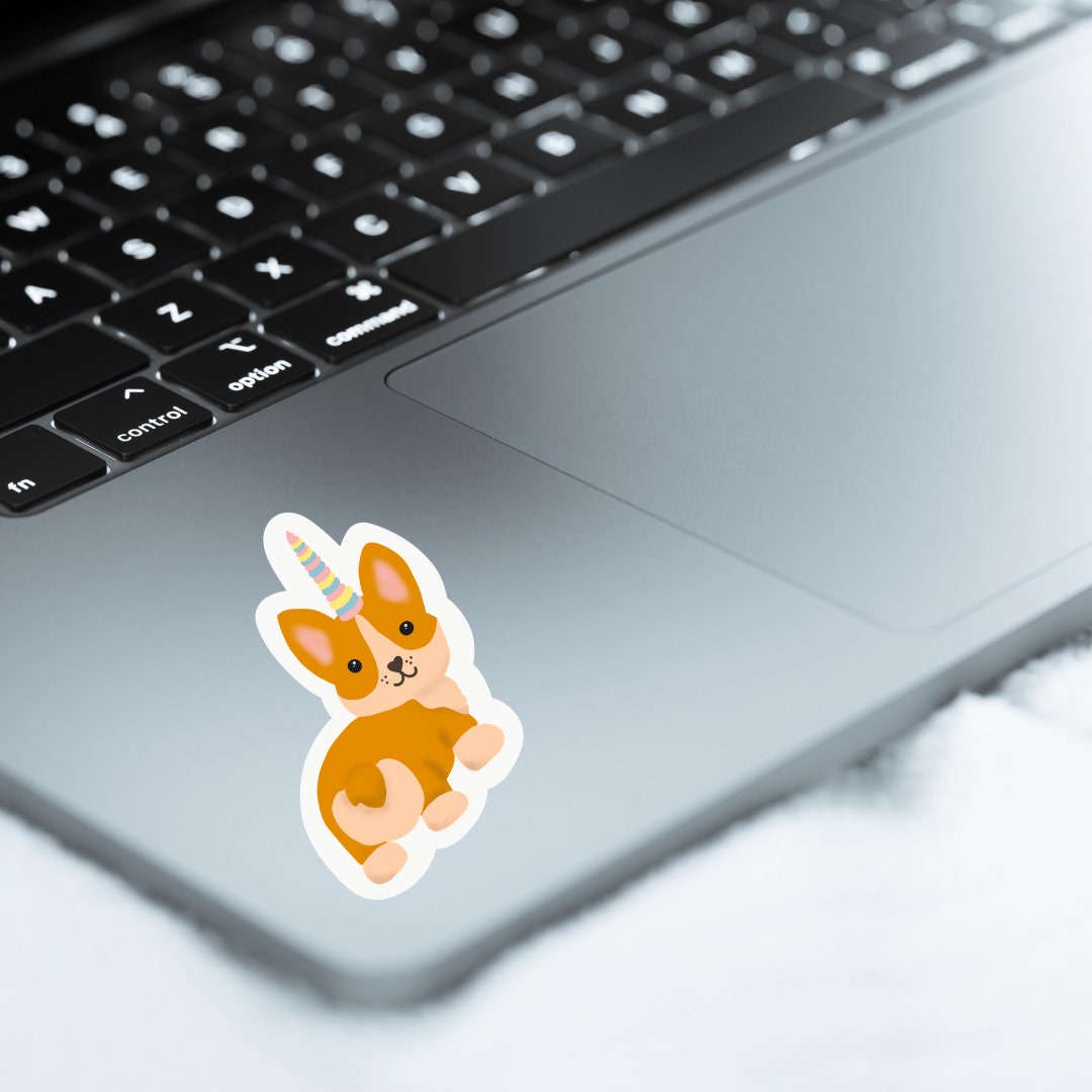 Corgi Unicorn Sticker | Corgicorn Sticker | Corgi Sticker | Dog Sticker