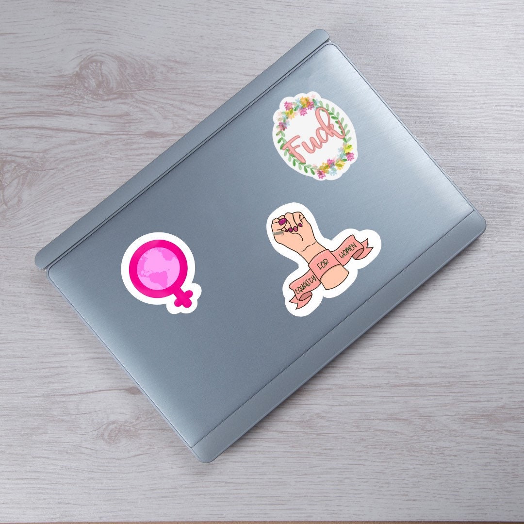 F*ck Floral Sticker | F*ck Sticker |  Curse word Sticker