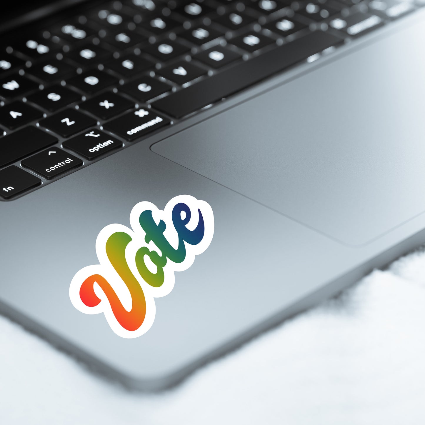 Rainbow Vote Sticker | Vote Sticker | Gay Pride Vote Sticker