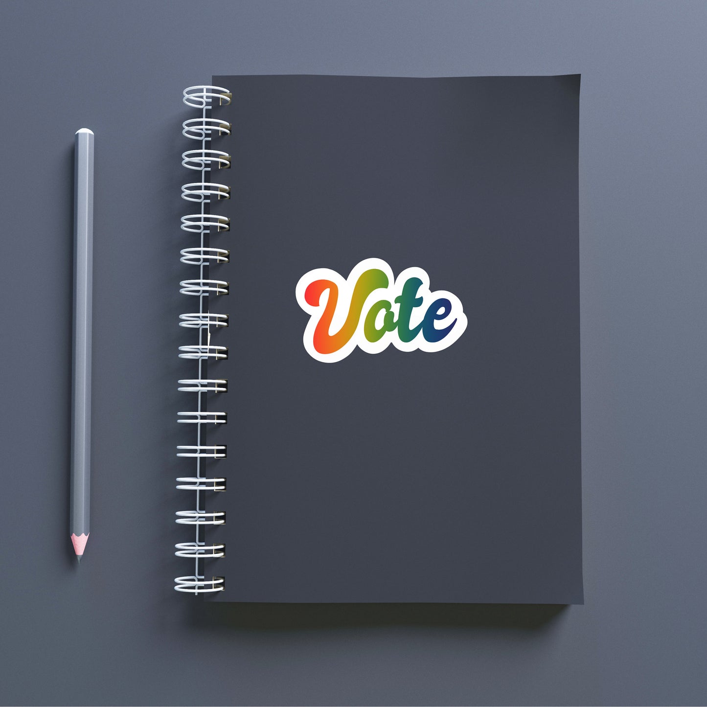 Rainbow Vote Sticker | Vote Sticker | Gay Pride Vote Sticker