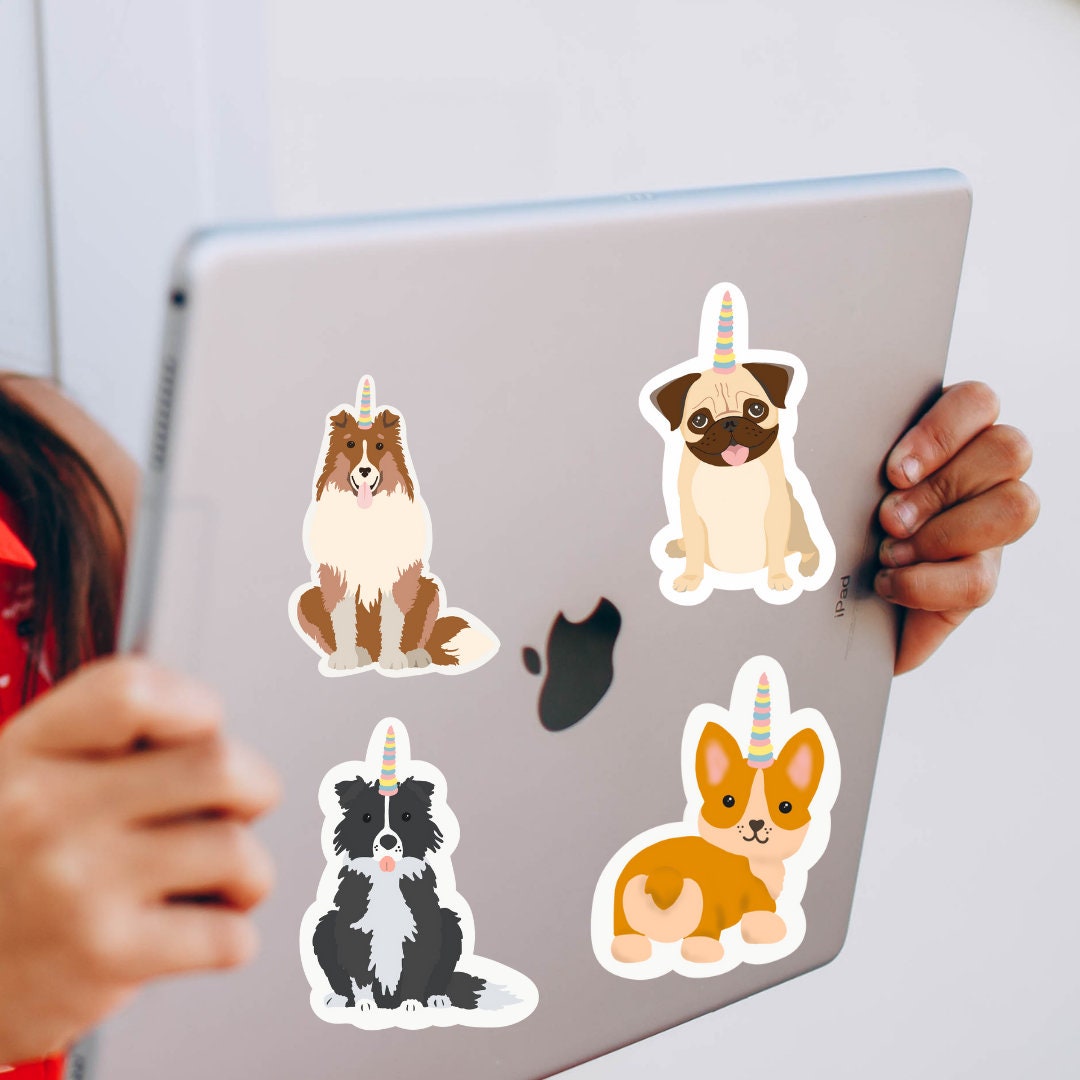 Border Collie Unicorn Sticker | Border Colliecorn Sticker | Border Collie Sticker | Dog Sticker