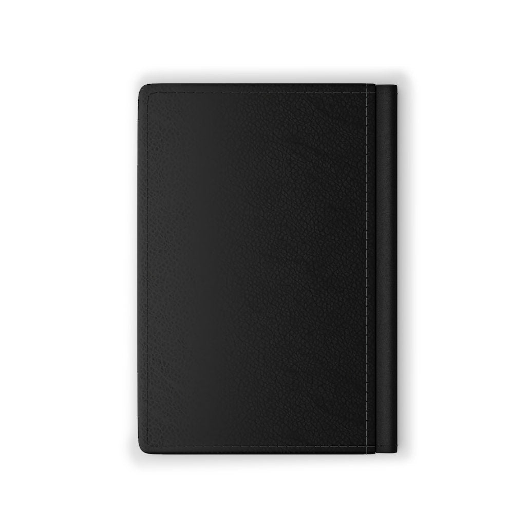 Personalized Passport Cover | Personalized Passport Holder | Minimalist Black Passport Holder