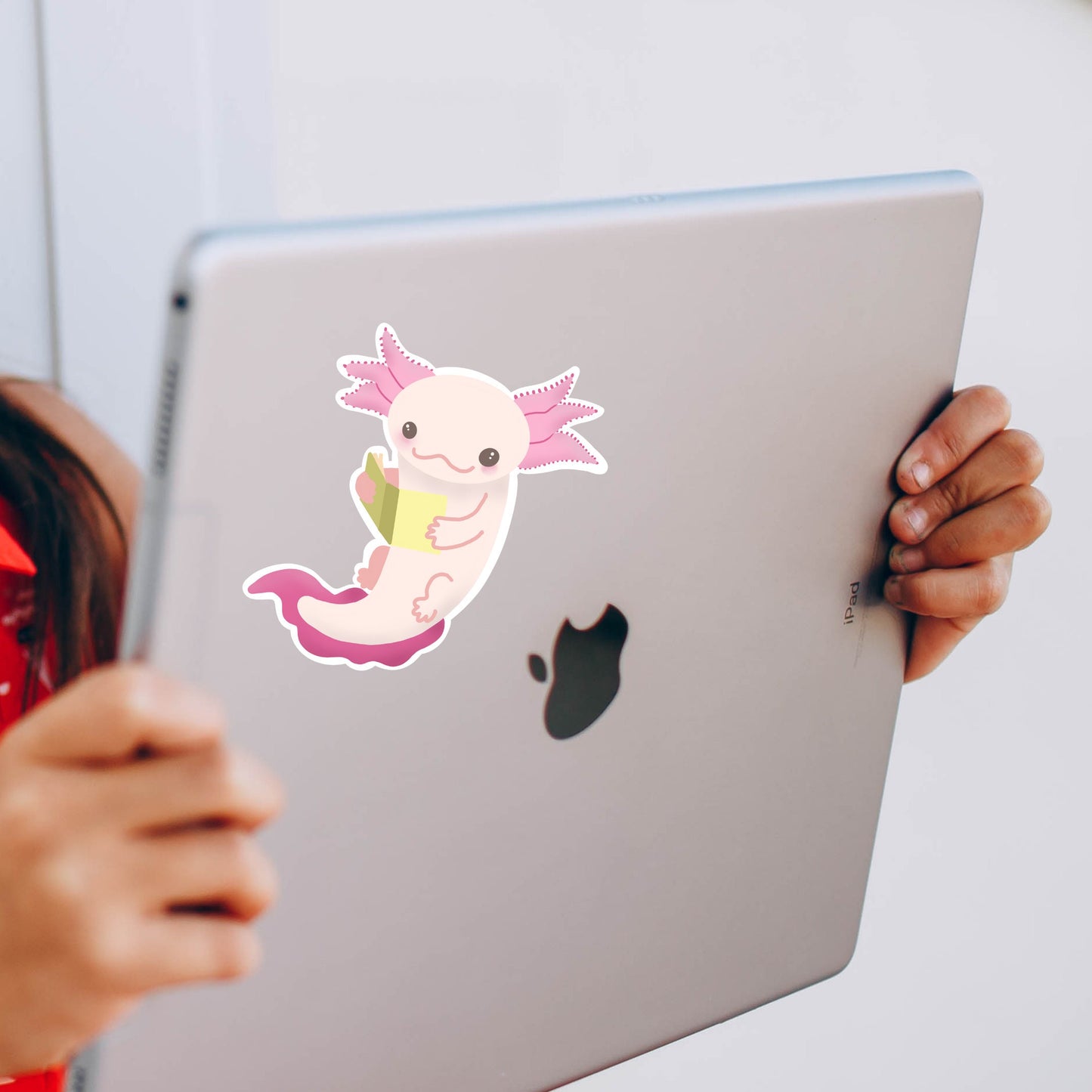 Axolotl Sticker | Pink Axolotl Sticker | Cute Animal Sticker