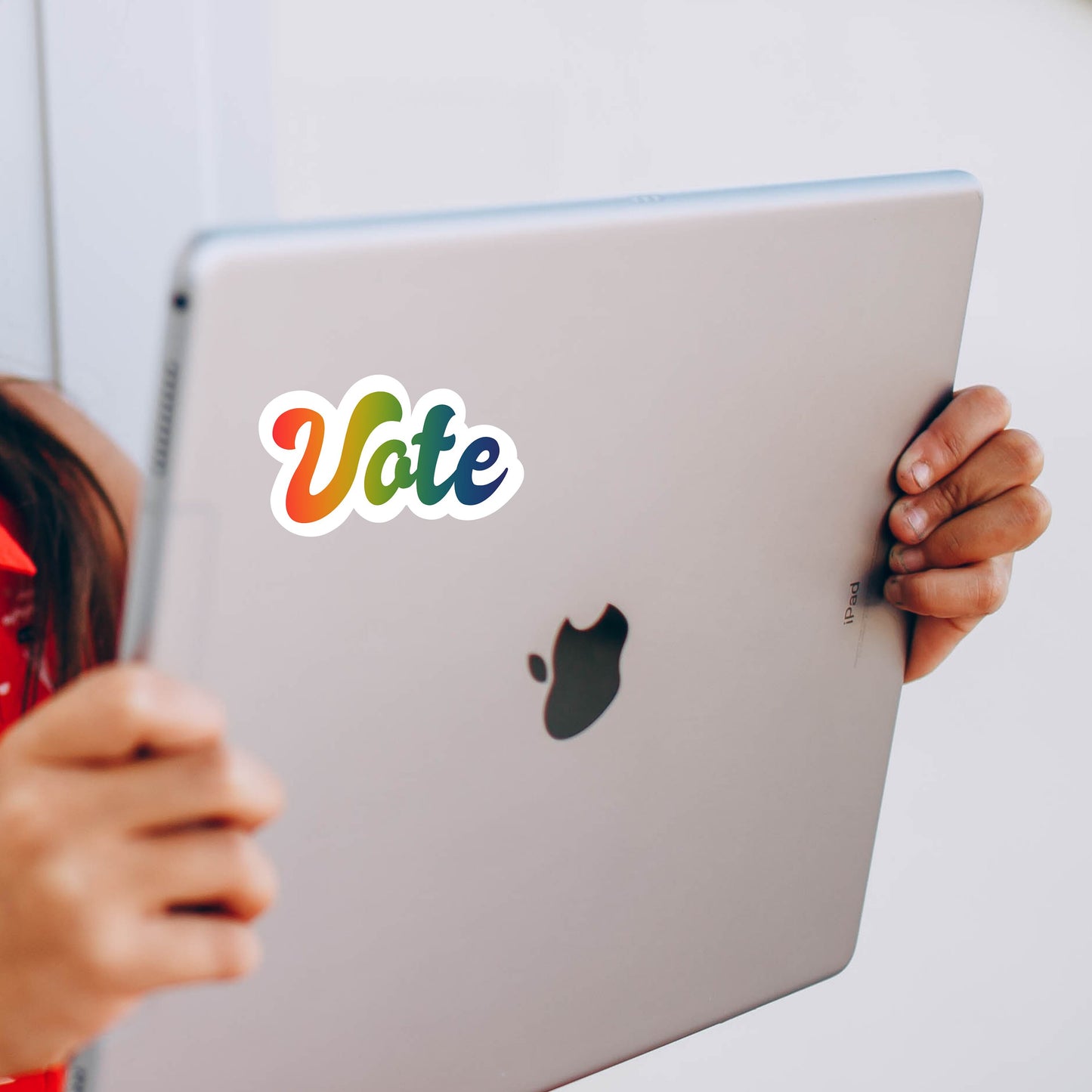 Rainbow Vote Sticker | Vote Sticker | Gay Pride Vote Sticker