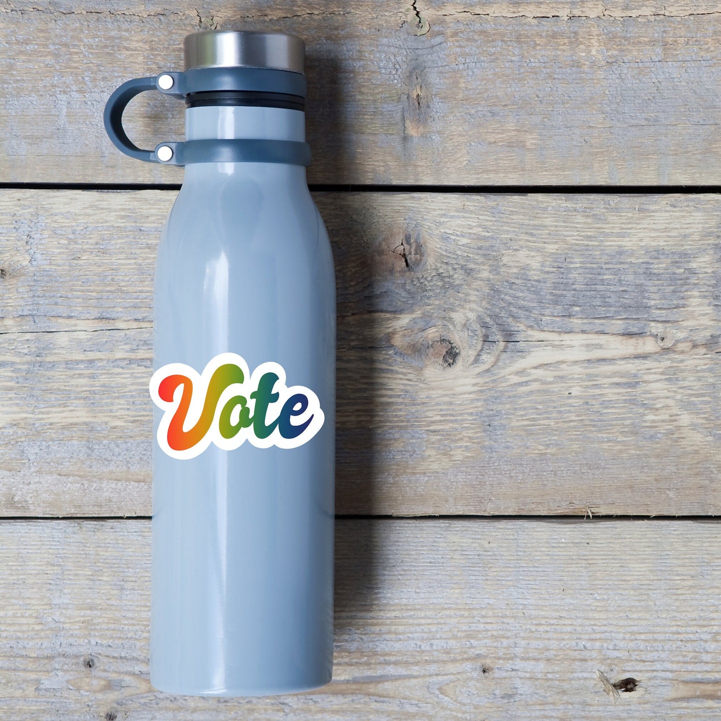 Rainbow Vote Sticker | Vote Sticker | Gay Pride Vote Sticker