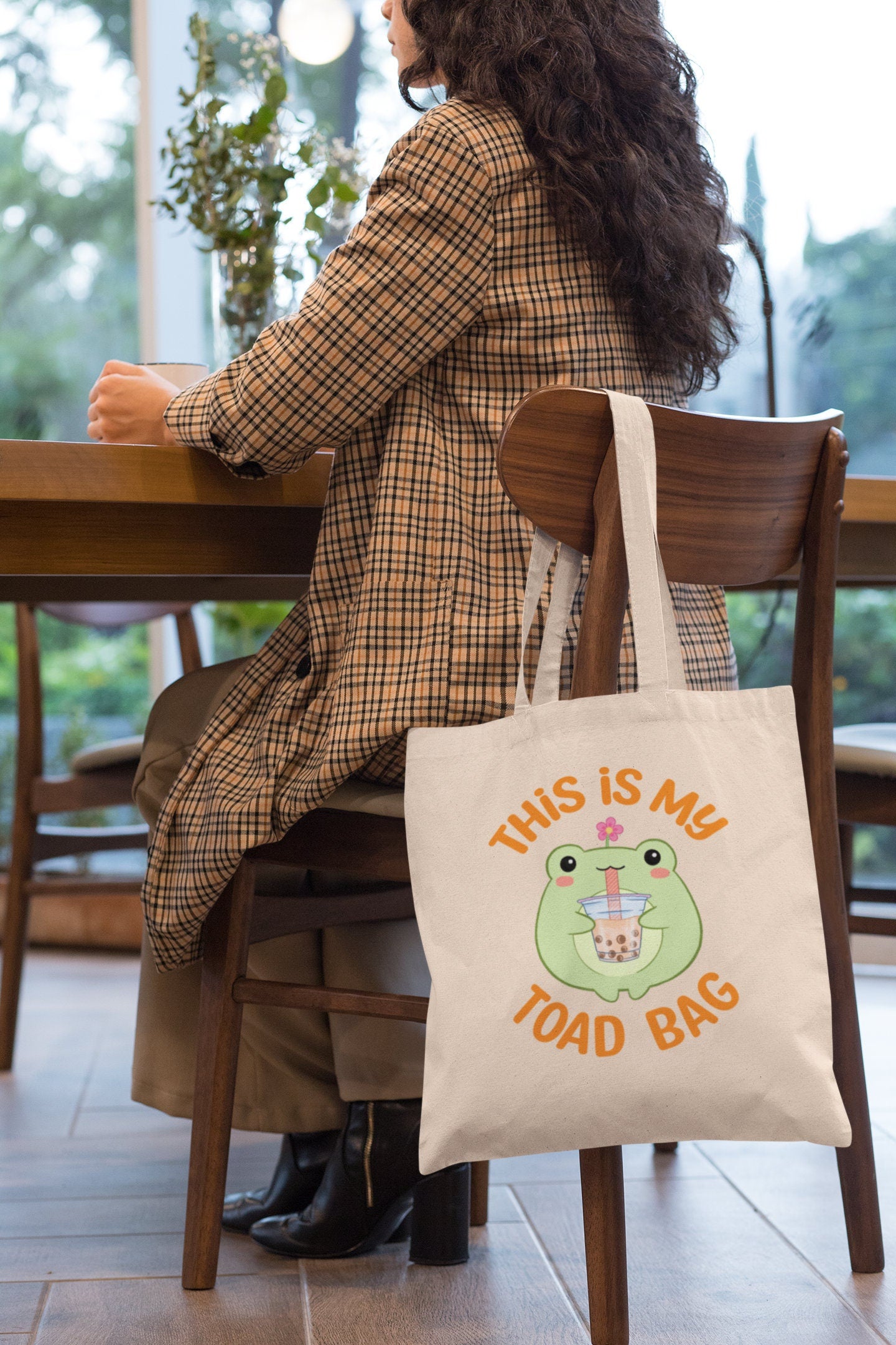 Frog Tote Bag | My Toad Bag | Frog Canvas Tote Bag