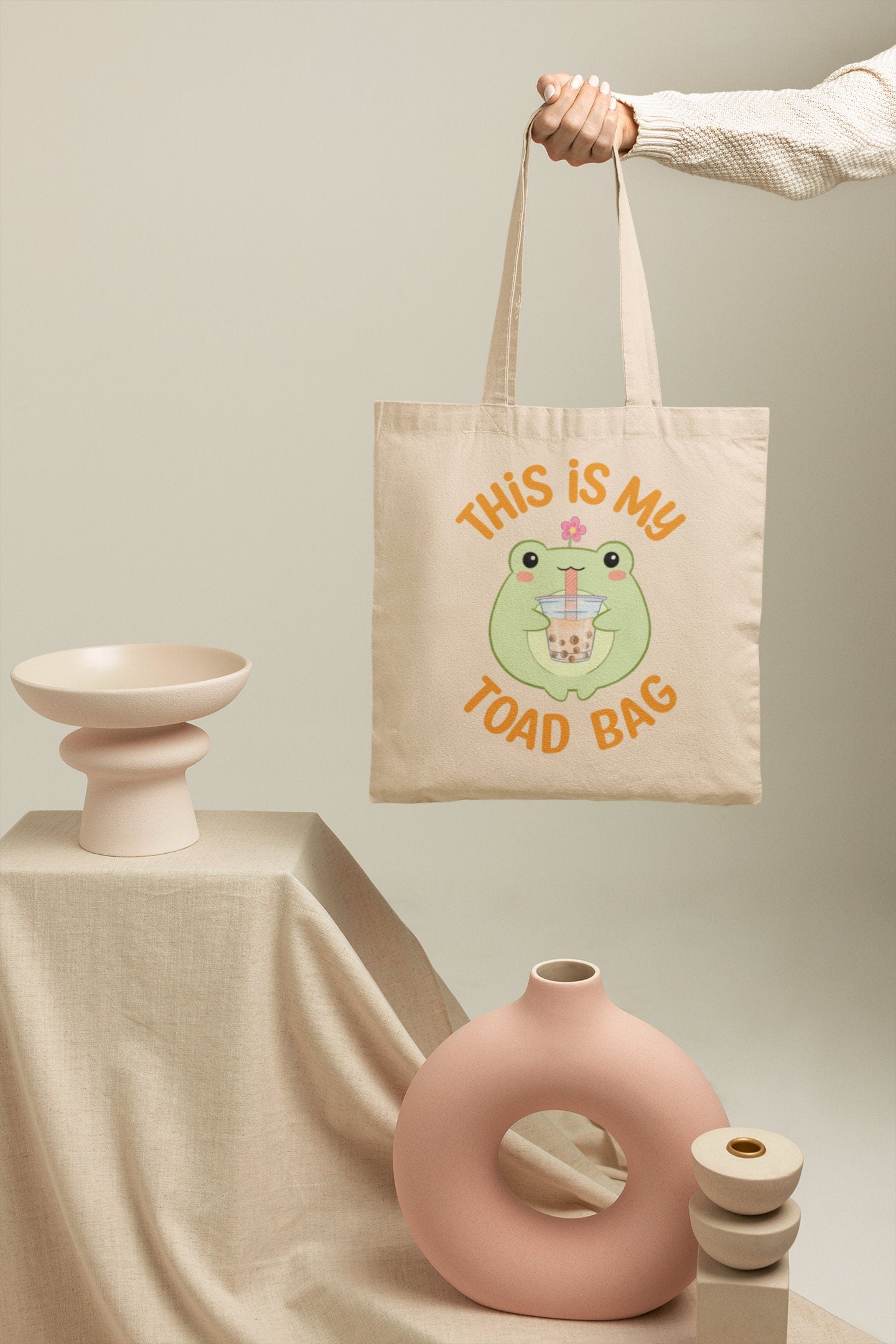 Crucifix Frog #1 Tote Bag by B.G. Thomson - Science Source Prints - Website