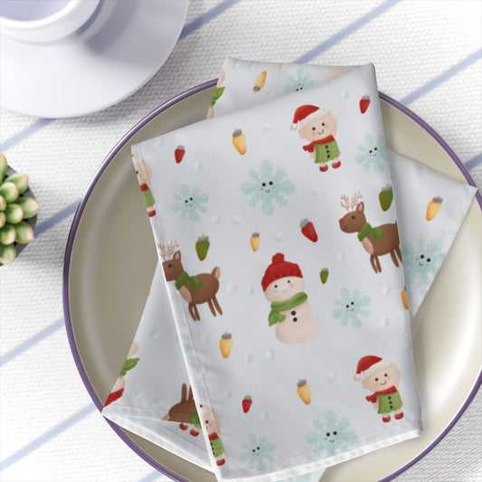 Christmas Napkins | Nostalgic Christmas Napkins | Christmas Table Decor