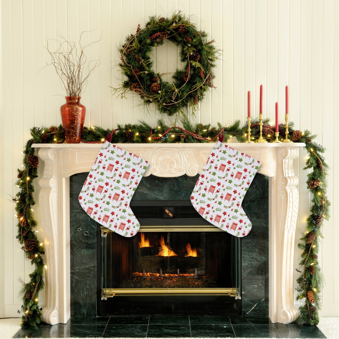 Christmas Stockings | Fireplace Stockings | Holiday Stockings | Whimsical Stockings